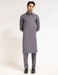 DARK GREY FORMAL KAMEEZ SHALWAR