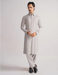 GRAY FORMAL KAMEEZ SHALWAR
